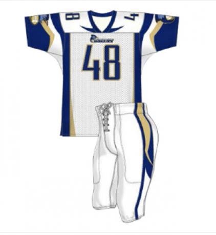 SUBLIMATED AMERICAN FOOTBALL UNIFORM